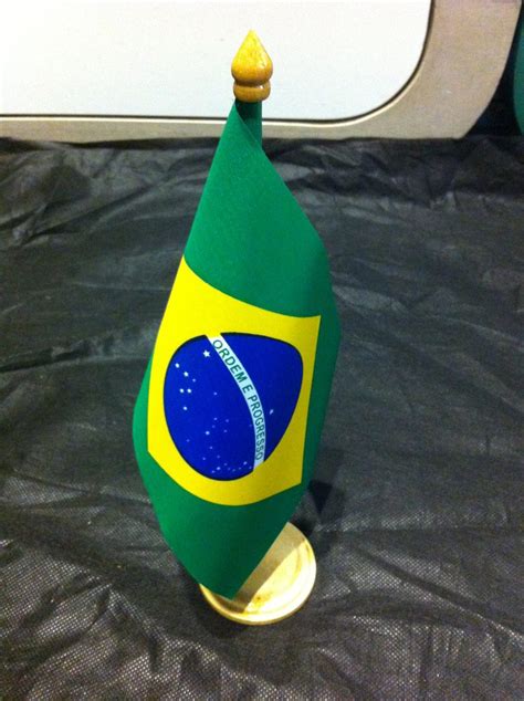 Bandeira De Mesa Do Brasil R 3488 Em Mercado Livre