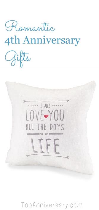 4th wedding anniversary gift ideas. Fourth Anniversary Gifts For Your Wife