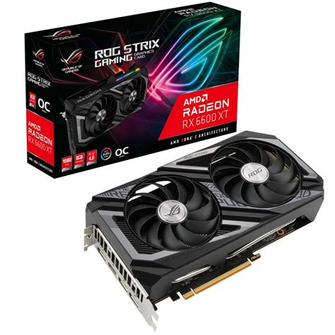 Asus Announces New Amd Radeon Rx 6600 Xt Graphics Cards