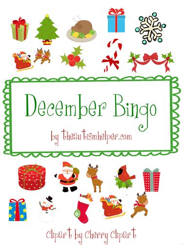 December Bingo Teaching Resources