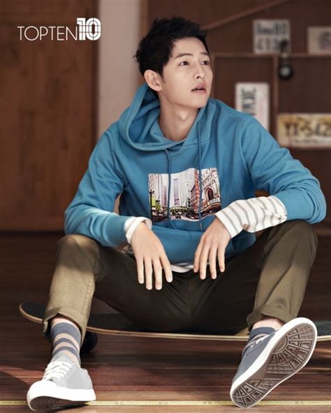Joong ki became the first celebrity ever to feature on kbs news9. Song Joong Ki Keeps It Casual Chic In TOPTEN's Spring ...