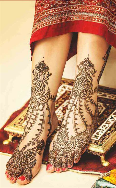 20 Best Foot Mehndi Design For Brides Folder