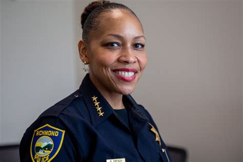 California S Only Black Female Police Chief