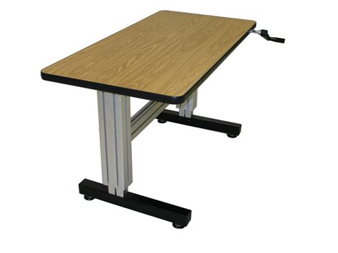 Woodwork Adjustable Height Computer Desk Pdf Plans