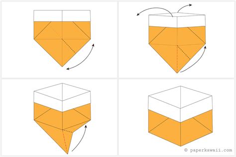 Easy Origami Newspaper Box Tutorial