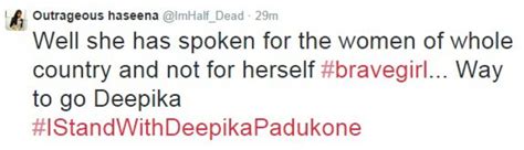 Bollywood Actress Deepika Padukone Anger Over Cleavage Tweet Bbc News