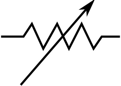 A variable resistor is called a potentiometer, or pot for short. Fixed Resistor Symbol - ClipArt Best