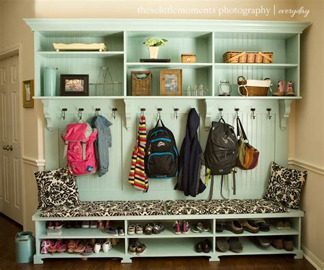 Suitable for porch, corridor, closet, dormitory, cabinet, garage, etc. Mudroom wall that has space for shoes, bench for sitting ...