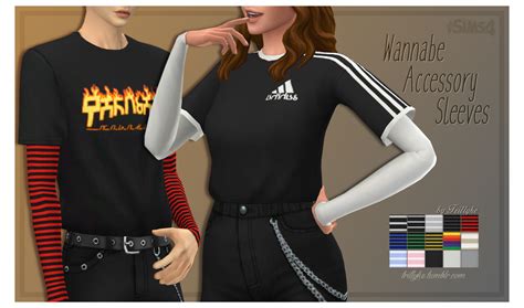 Accessories Sims 4 Undershirt Accessory Itselliandra Posts