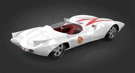 Opticaldreamsoft Mach 5 Speed Racer Car 3d Model