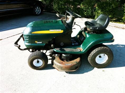 42 Craftsman Lt1000 Riding Lawn Mower For Sale Ronmowers