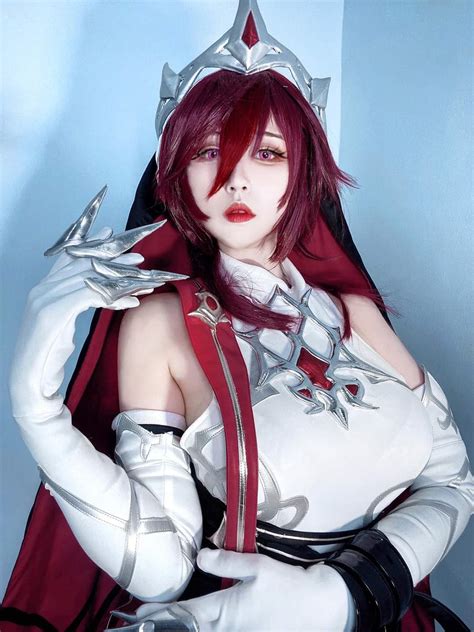 Rosaria Cosplay 7 Genshin Impact Hoyolab