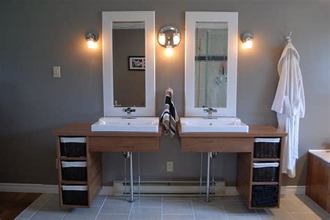See more ideas about bathroom vanity, vanity, james martin furniture. Handmade Custom Floating Bathroom Vanities by Clark Wood ...