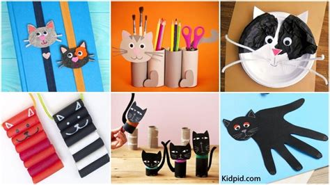 Easy Cat Crafts For Kids Cute Diys To Do At Home Kidpid