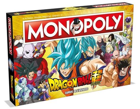 First round of the exhibition match is basil versus buu! Un Monopoly Dragon Ball Super : Survie de l'Univers en ...