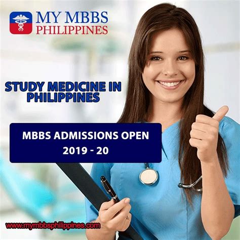 philippines mbbs admissions open 2019 mbbs in philippines is one amongst the wisest option for