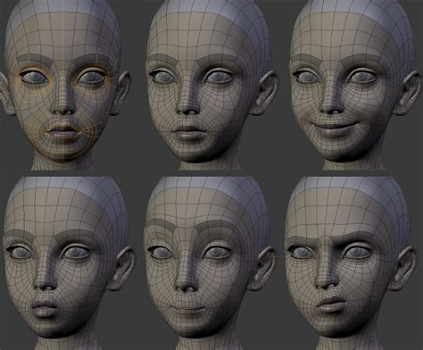 Face topology guide from the mesh modeling bootcamp. Sintel, the Durian Open Movie Project » Blog Archive ...