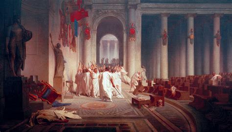 Caesar probably died in less than an hour of blood loss. The Death of Caesar | History Today