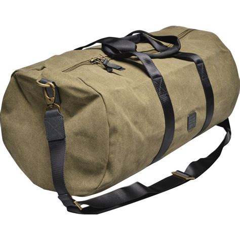 Souve Bag Co Canvas Duffle Bag Olive Ar00087 Sportique