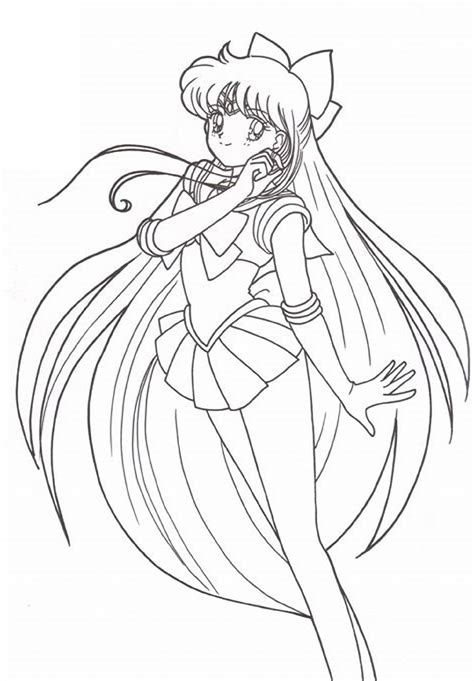 Sailor Moon Manga Coloring Page Printable Porn Sex Picture