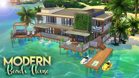 Mr Olkan On Twitter Modern Beach House 🌴🥥🍸🏡 The Sims 4 Island