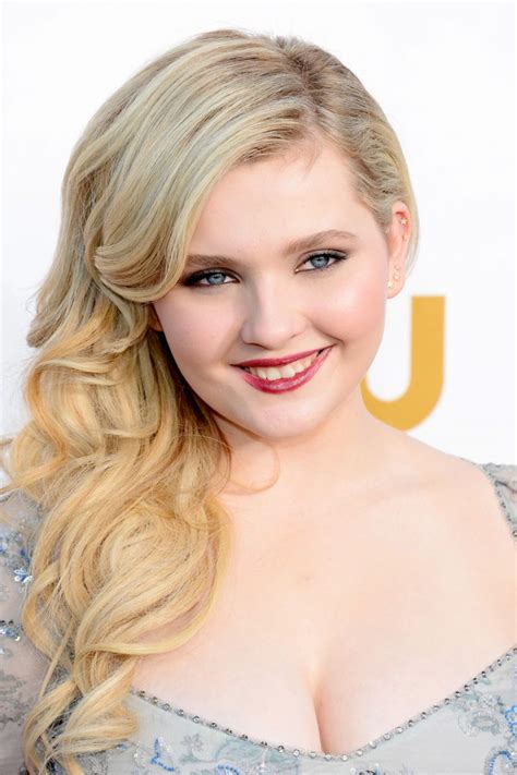 Breslin appeared in her first commercial when she was only three years old, and in her first movie, signs, at the age of five. Abigail Breslin - 2014 Critics Choice Movie Awards in ...