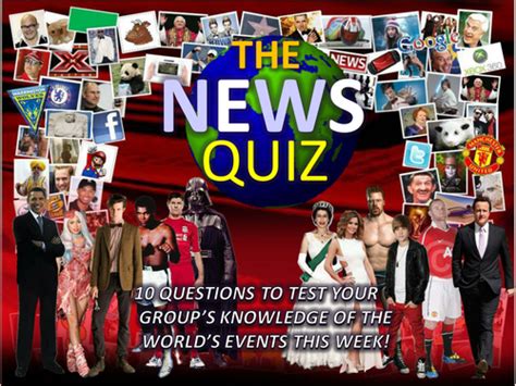 The News Quiz 6th 10th February 2012 Teaching Resources
