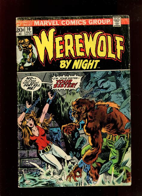 Werewolf By Night 10 1st Partial Team Appearance The Committee 20 1973 Comic Books