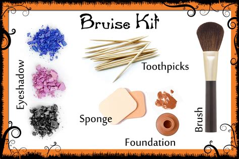 Get a foundation that is close to your skin tone. Pull Off the Perfect Zombie Look With Real-looking Bruise ...