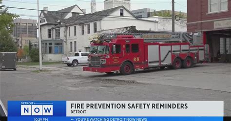 Detroit Fire Department Shares Prevention Safety Tips As Cold Weather