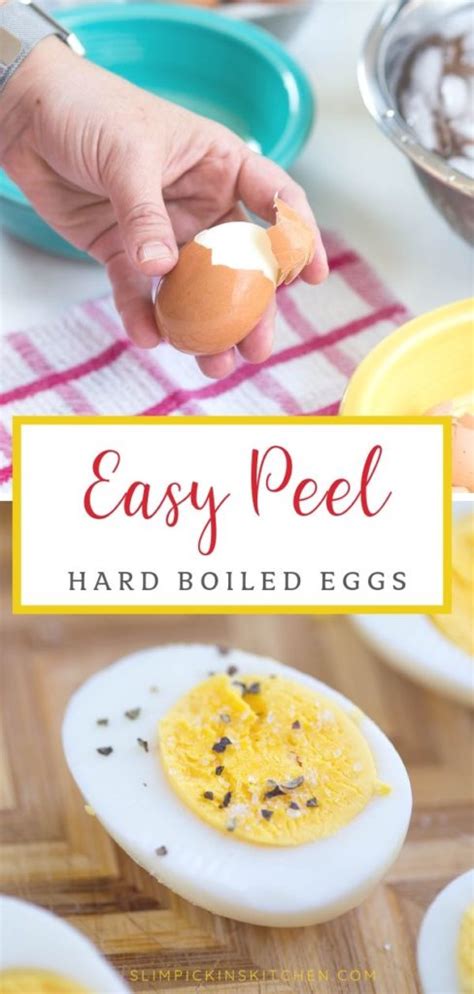 Perfect Easy Peel Hard Boiled Eggs In The Instant Pot Slim Pickins