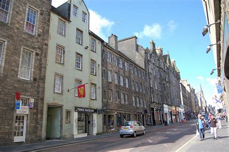 Famous Streets Of Scotland A History Of The Canongate In Edinburgh