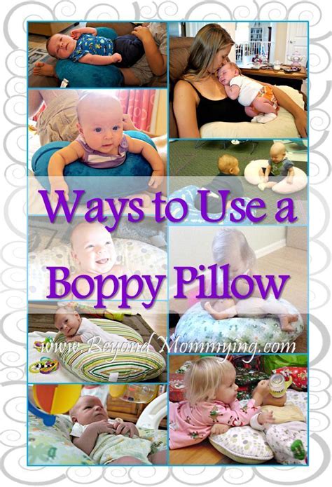 10 Different Ways To Use A Boppy Pillow For More Than Just Nursing