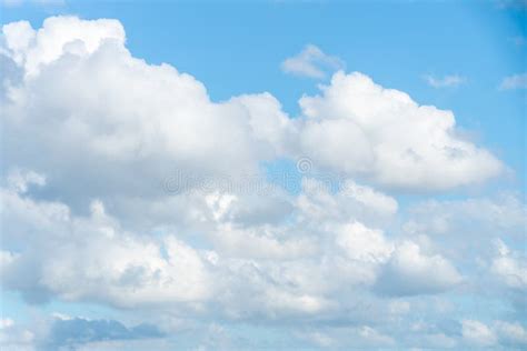 Blue Sky And White Clouds On A Sunny Day Stock Image Image Of Cloudy