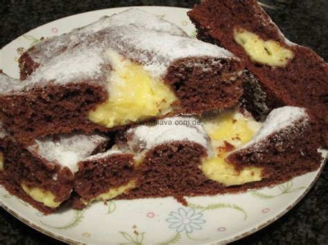 Er sieht nicht nur super lecker aus, sondern hat auch eine lecker cremig weiche konsistenz. schneller Schokoladenpudding-Klecksenkuchen - Backen ...