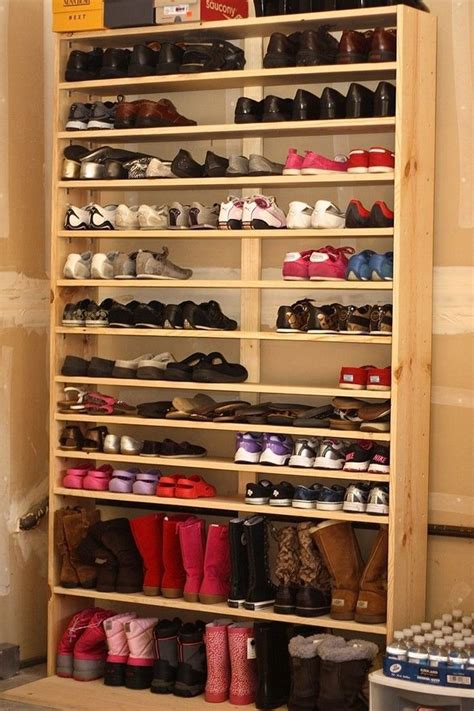 Made of wood and metal, these racks are going to last for a long time. Simple Homemade Shoe Rack Guide that You Can Make Yourself ...