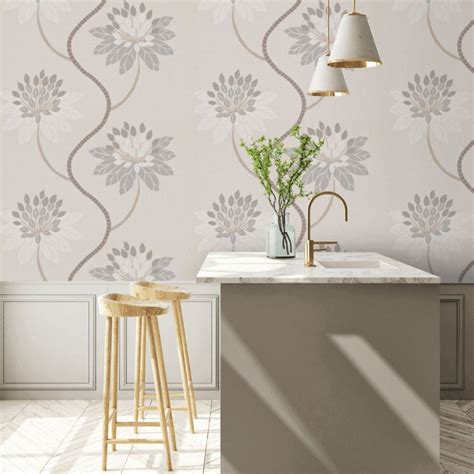 Eloise Wallpaper Willow And Linen By Harlequin 111188