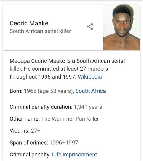 11 Most Deranged South African Serial Killers Of All Time