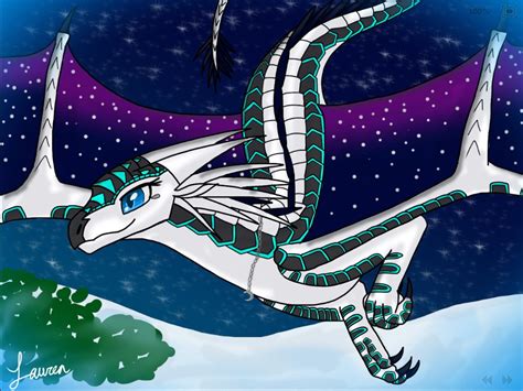 This Is My Second Oc Stormchaserstorm She Is A Nightwing Icewing