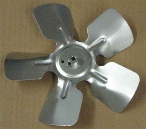 These innovative metal fan blades produce a lasting solution for optimal temperature regulation. A65825 Metal Fan Blade 8" Diameter 5 Blades 1/4" Bore Hub ...