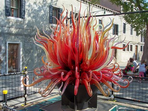 Sculpture Of Red Glass On The Island Of Murano Italy Wallpapers And Images Wallpapers
