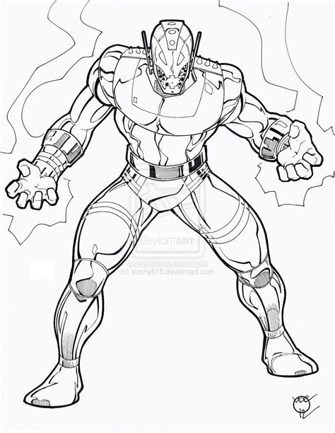 Select from 35870 printable crafts of cartoons, nature, animals, bible and many you might also be interested in coloring pages from marvel's the avengers category. Ultron Coloring Pages - Coloring Home