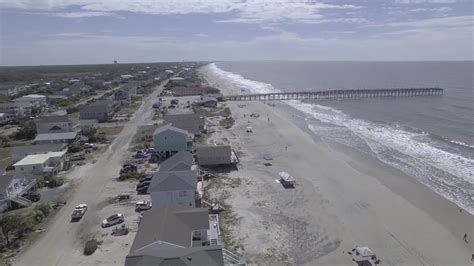 Oak Island North Carolina The Day After Hurricane Isaias Youtube