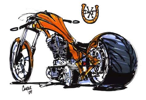 Motorcycle Chopper Drawing At Getdrawings Free Download