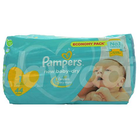 Buy Pampers New Baby Dry Size 1 2 5 Kg 44 Counts Online In Pakistan