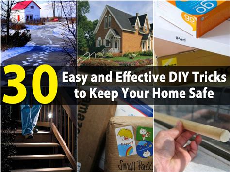 20 Easy And Effective Diy Tricks To Keep Your Home Safe Diy And Crafts