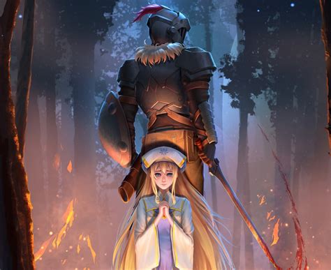 X Goblin Slayer Priestess X Resolution Wallpaper HD Anime K Wallpapers
