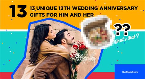 Maybe you would like to learn more about one of these? 13 Unique 13th Wedding Anniversary Gifts For Him And Her ...