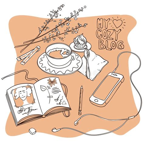 orange people  internet cafe stock vector illustration  modern cartoons