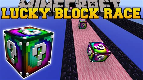 Minecraft Epic Spiral Lucky Block Race Lucky Block Mod Modded Mini